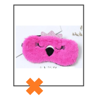 Slaapmasker flamingo